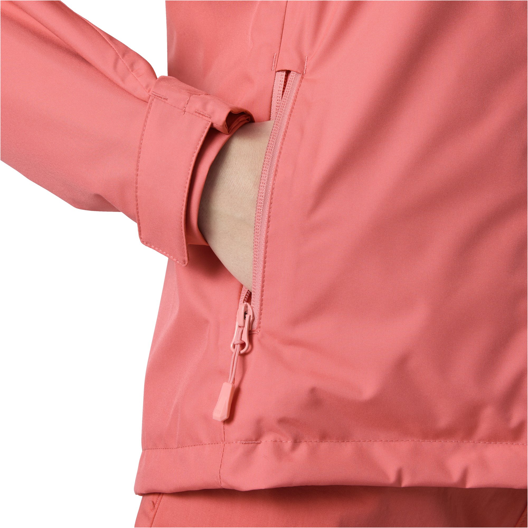 2026 Helly Hansen Dames Crew Hooded Midlayer Jacket 2.0 34447 - Sunset Pink